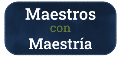 Logo maestros con maestría simplificado sin fondo